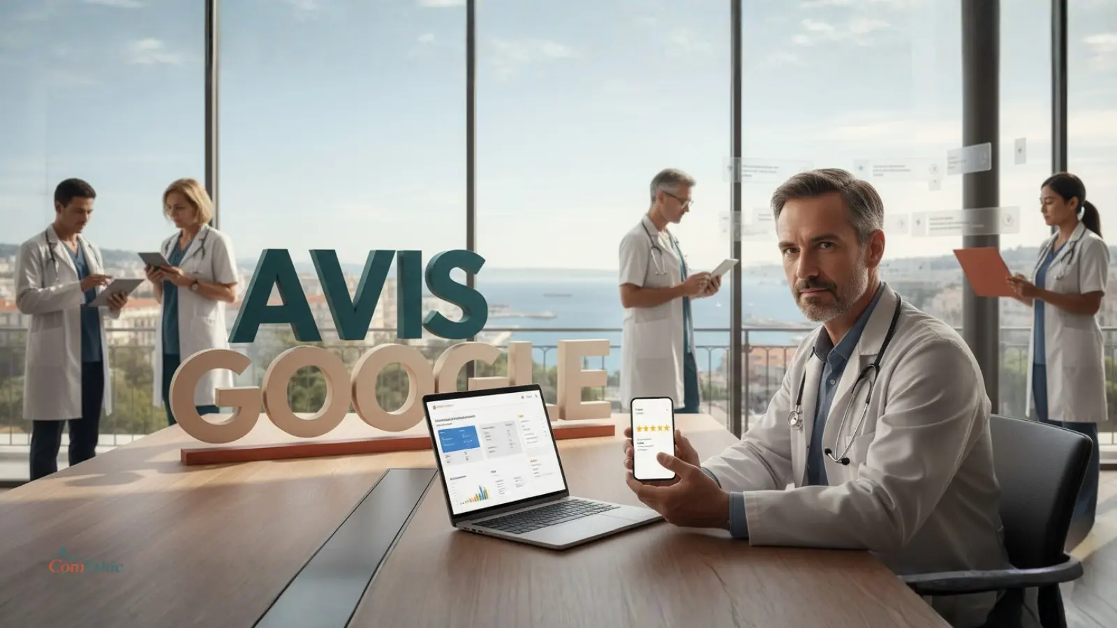 Avis Google médecin et gestion de la réputation d’un cabinet médical dans le respect de la déontologie