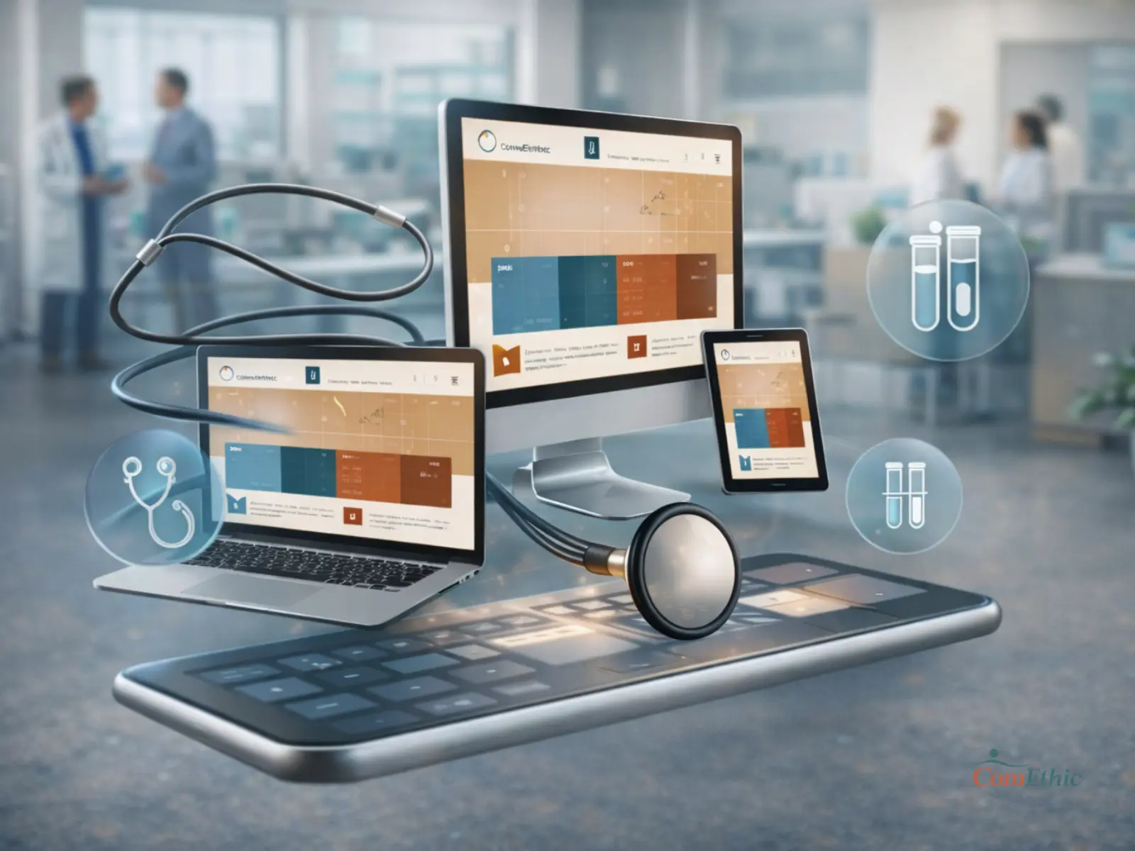Agence de communication médicale spécialisée accompagnant les médecins dans une stratégie sur mesure par spécialité