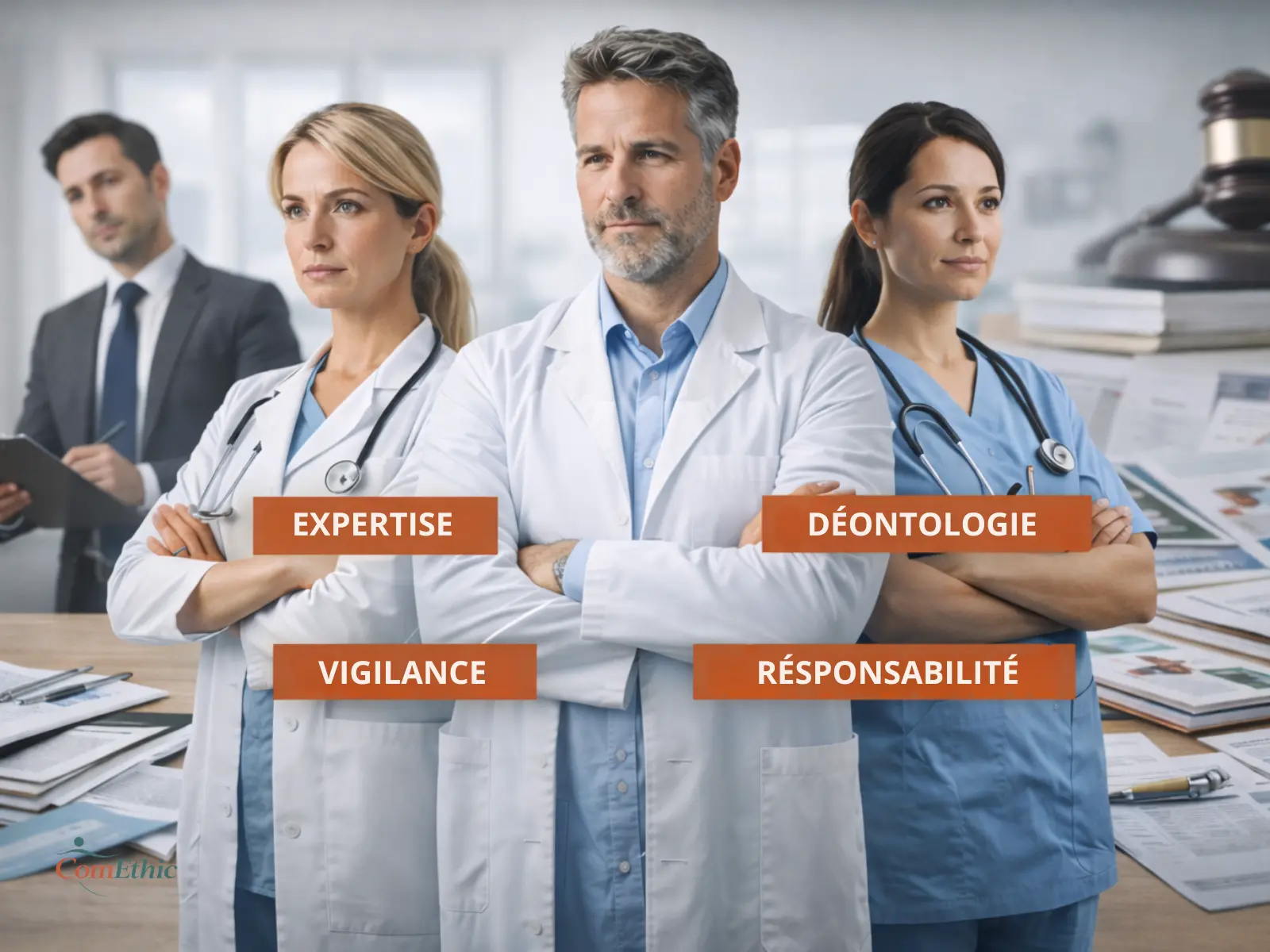Agence de communication santé accompagnant un médecin dans la structuration stratégique de la visibilité de son cabinet.