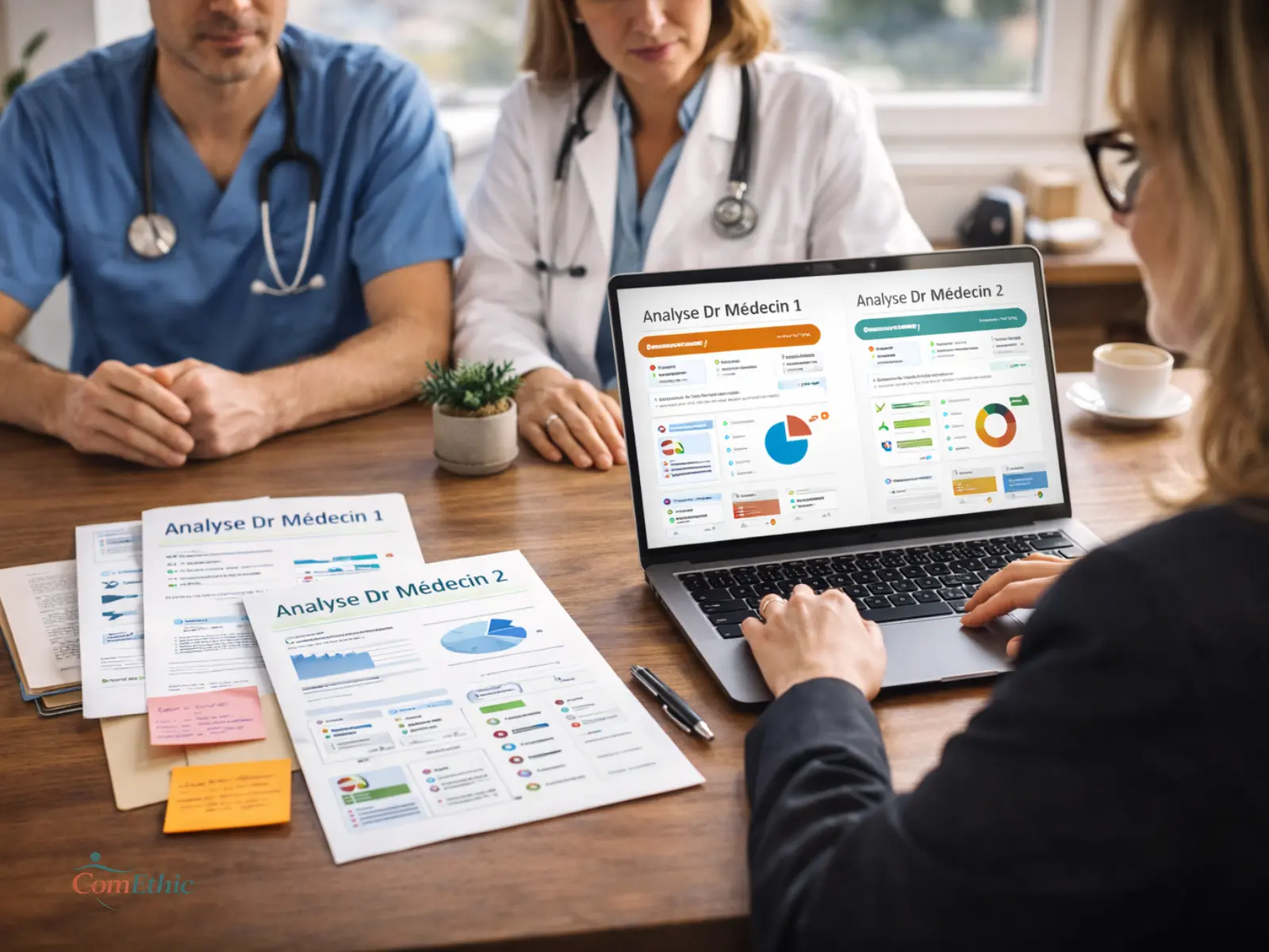Agence de communication santé ComEthic : diagnostic stratégique personnalisé pour cabinet médical, clinique, chirurgien-dentiste.