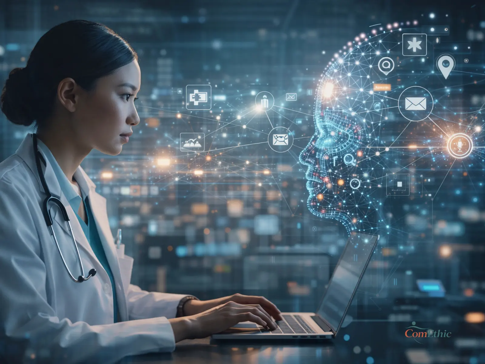 IA visibilité médicale : agence de communication santé et stratégie de visibilité pour cabinet médical