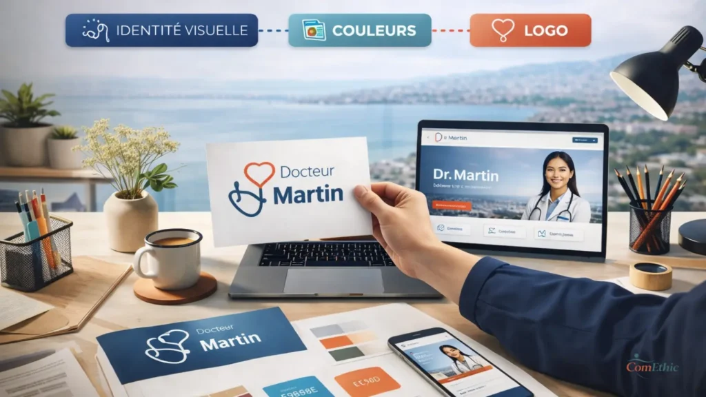 Branding médical structuré pour clarifier le positionnement stratégique d’un cabinet médical