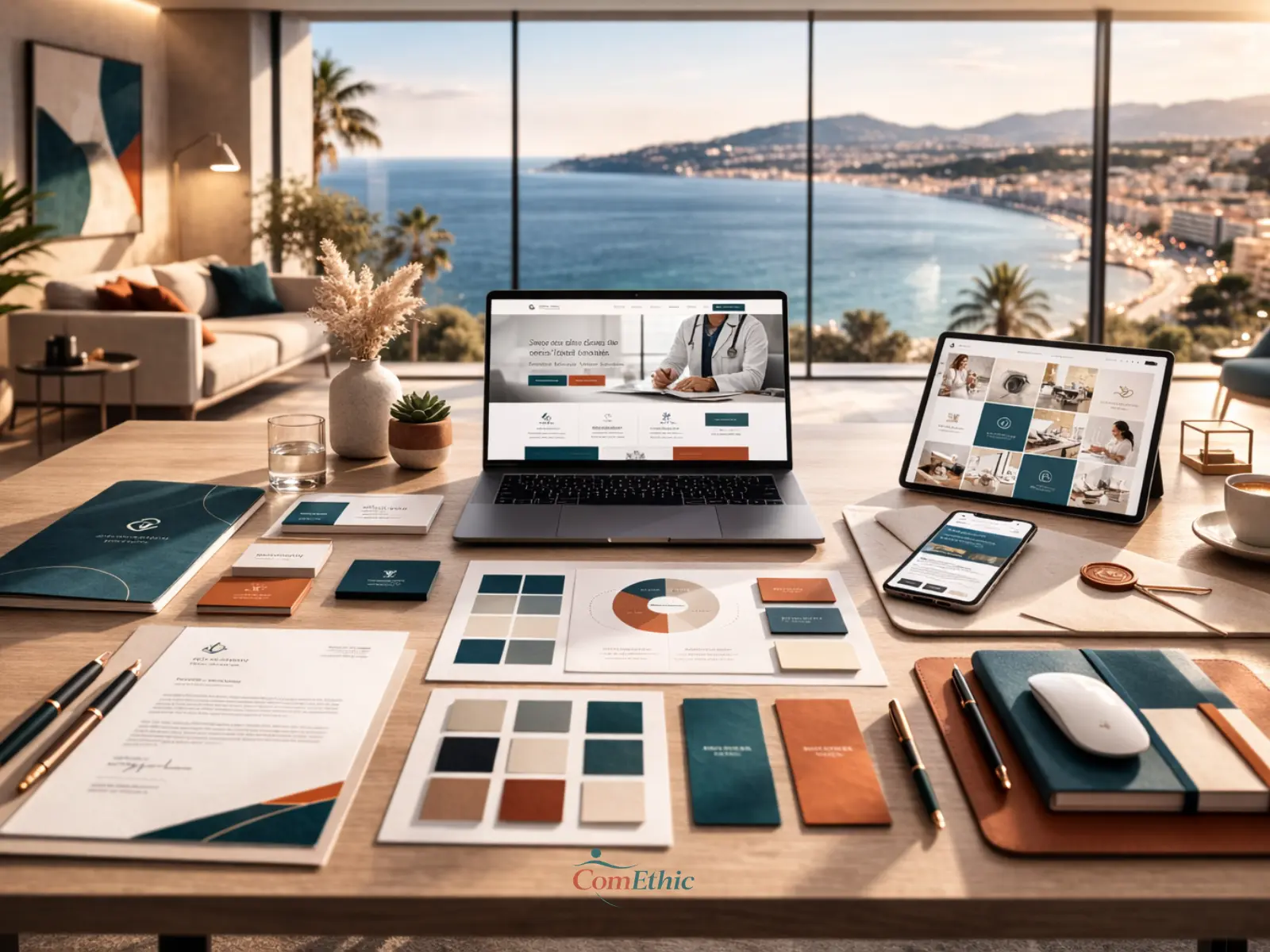 Branding médical : identité visuelle cohérente et perception de confiance
