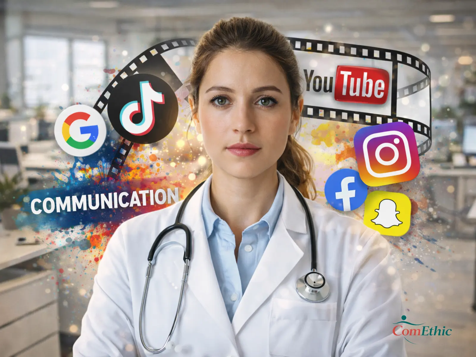 Stratégie de communication médicale suivie dans le temps pour cabinet médical avec planification des contenus