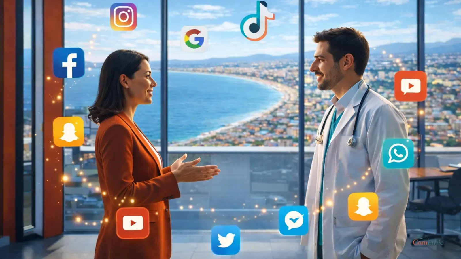 communication médicale stratégique pour le développement durable d’un cabinet médical