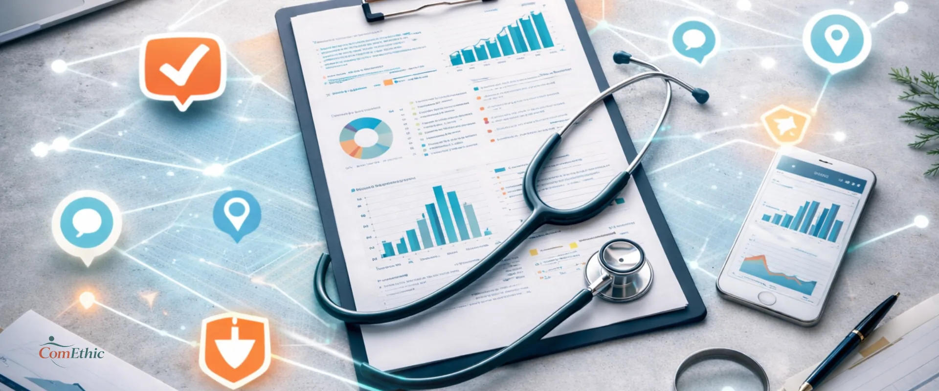 Expertise SEA médical ComEthic : Google Ads, conformité déontologique et communication médicale pour professionnels de santé