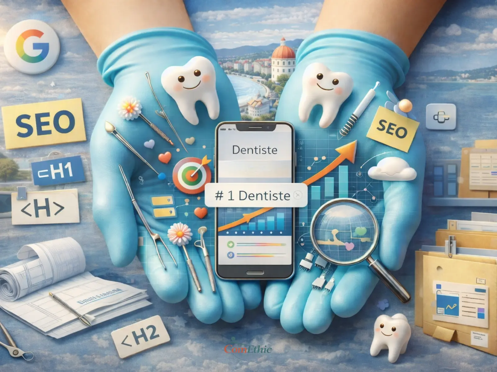 Pourquoi mon cabinet dentaire n’apparaît pas sur Google : référencement chirurgien dentiste en 2026
