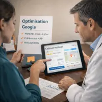 prix gestion Google Business Profile médecin pour être visible sur Google Maps