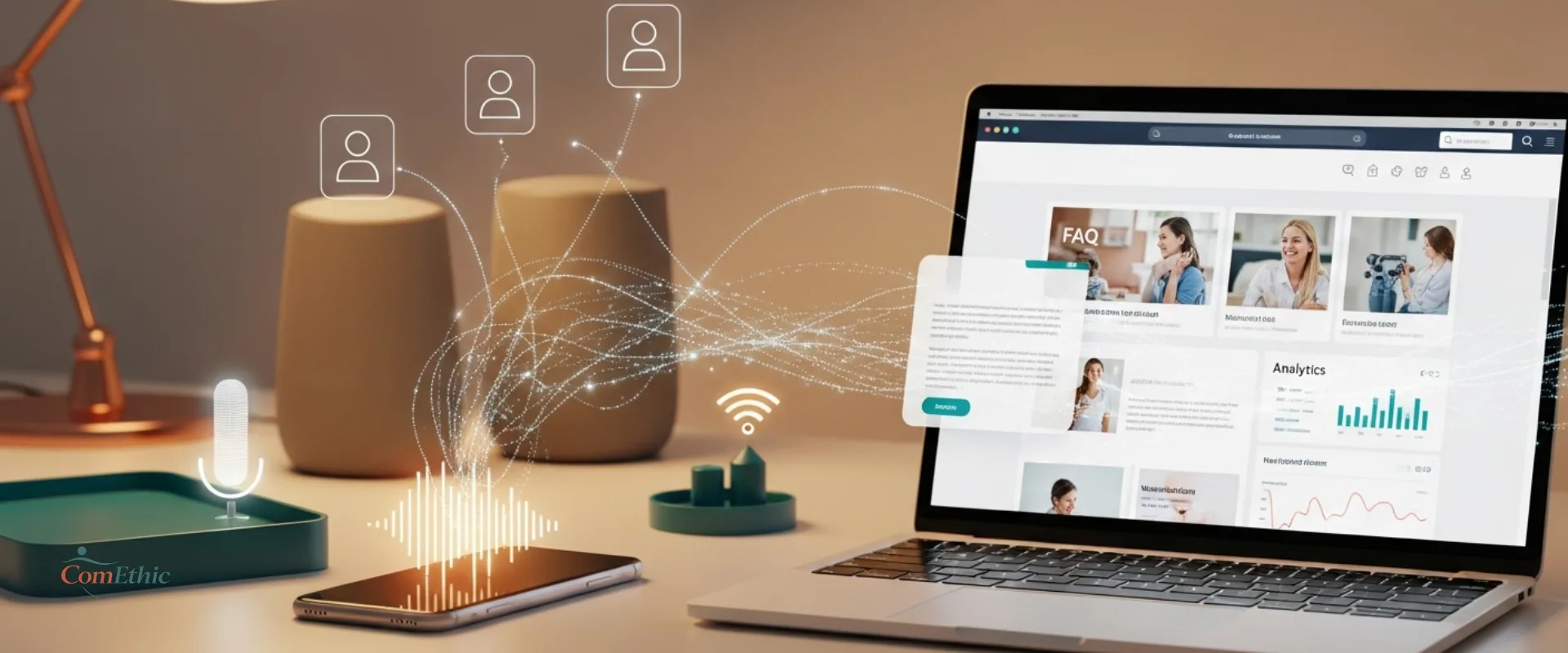Connexion entre la recherche d'un patient et le site médical d'un cabinet dans le référencement IA santé