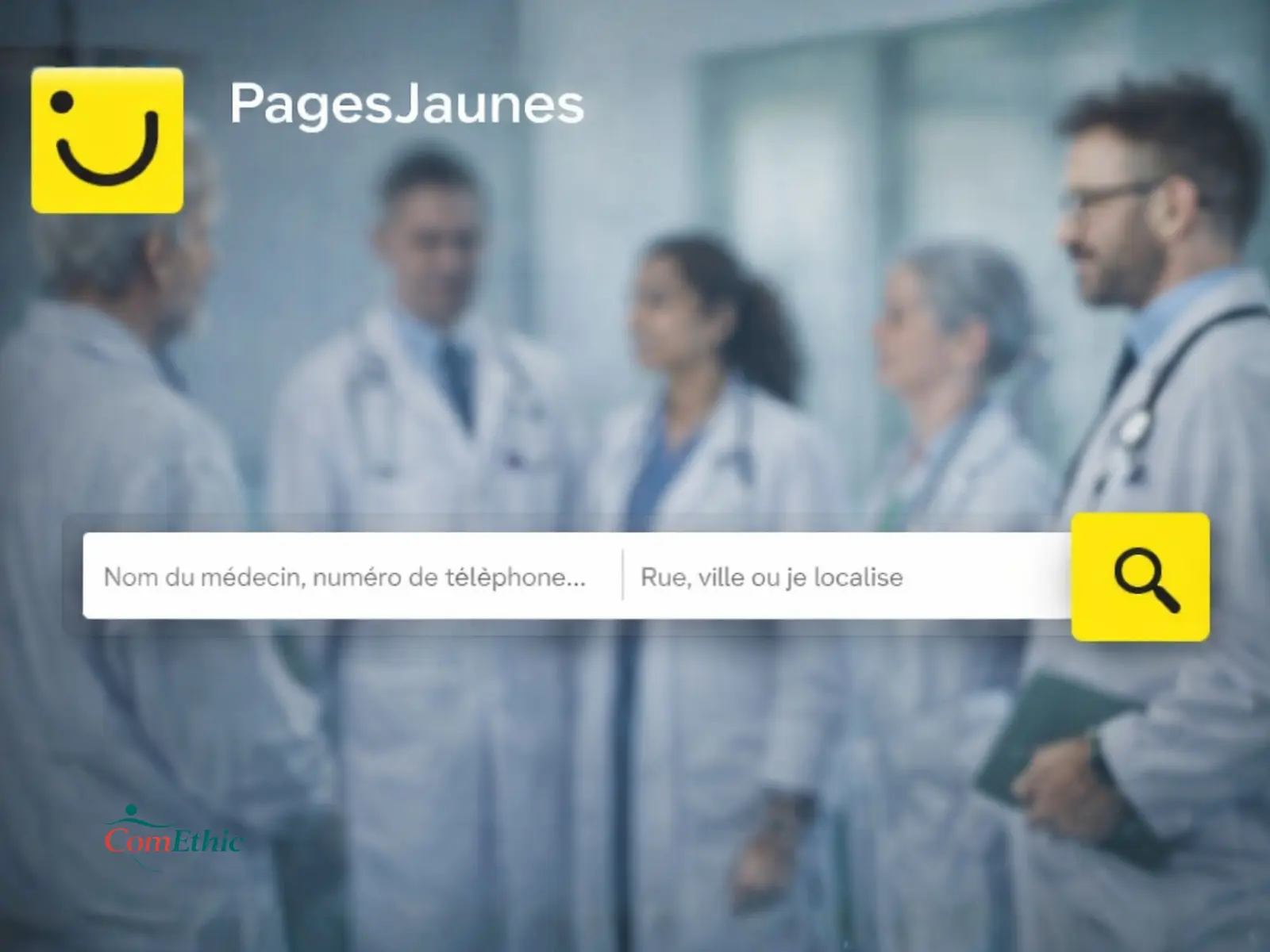 Communication médicale sur Pages Jaunes : présence locale du cabinet cohérente et informations à jour