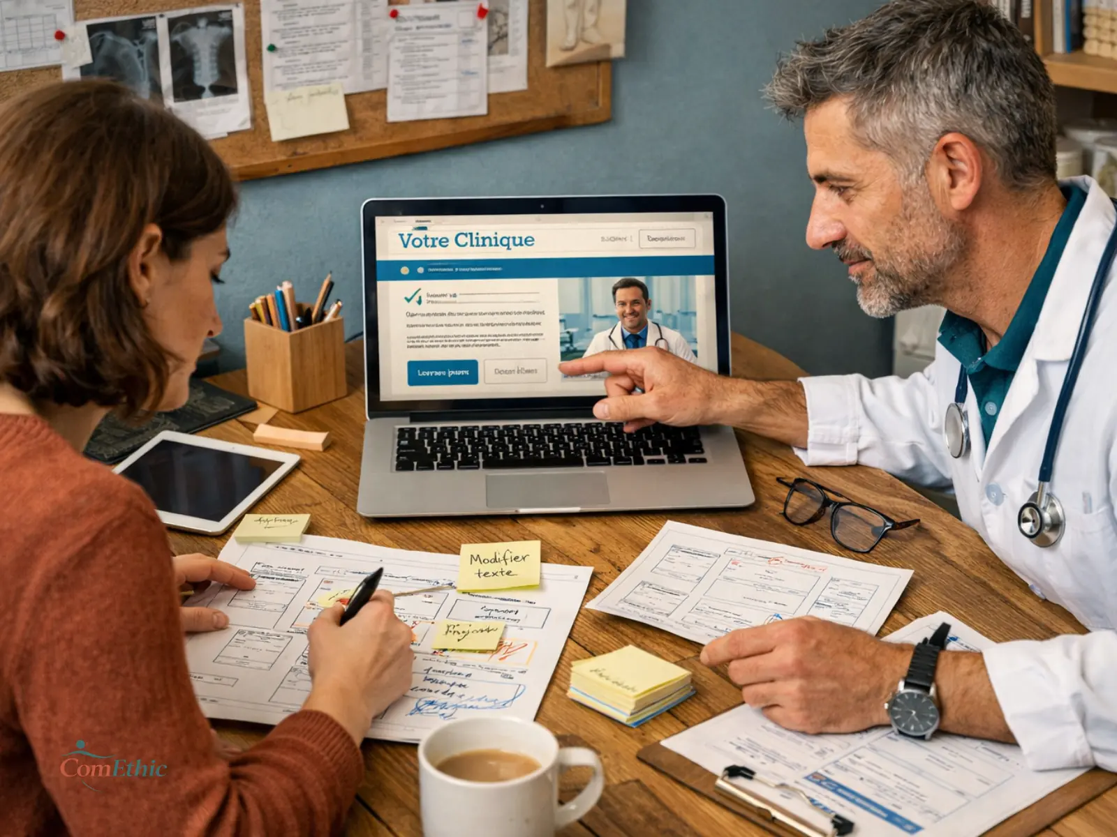 tarifs site internet médecin : création ou refonte stratégique d’un site médical