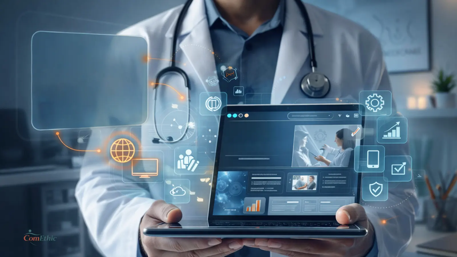 Site médical invisible sur Google malgré un design moderne : problème de structure SEO et hiérarchisation des spécialités