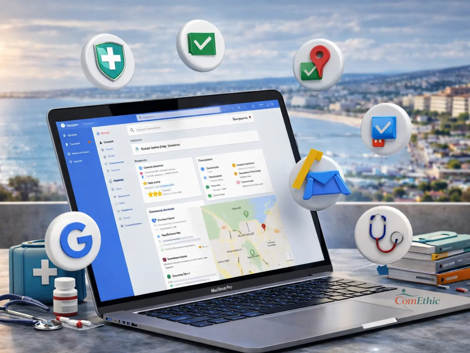 Cabinet médical mal positionné sur Google : instabilité et lecture des signaux locaux