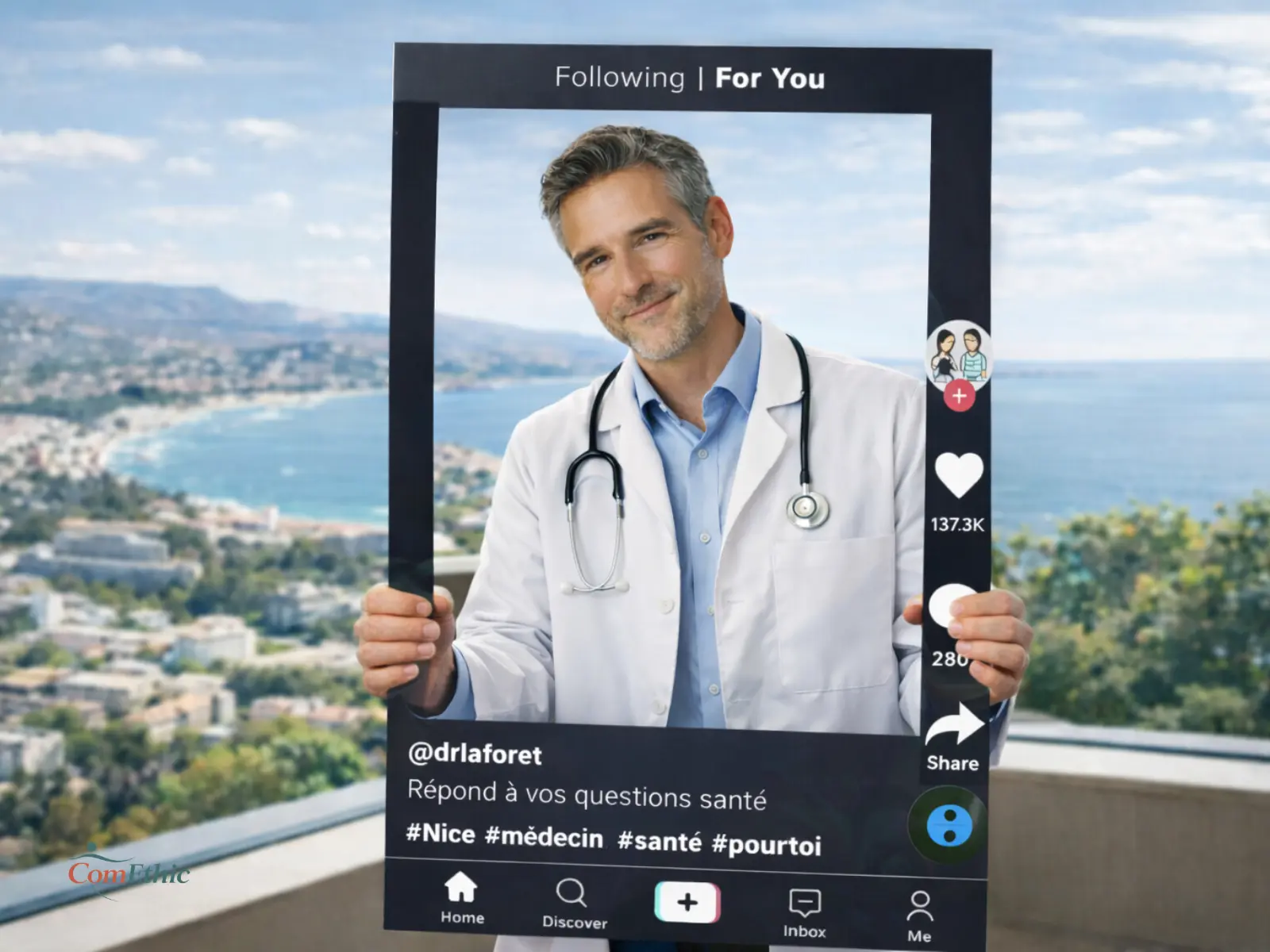 Médecin TikTok : les erreurs déontologiques qui coûtent plus cher que le silence Médecin TikTok et déontologie : les erreurs de communication sur les réseaux sociaux qui transforment la visibilité en risque réputationnel pour un cabinet médical