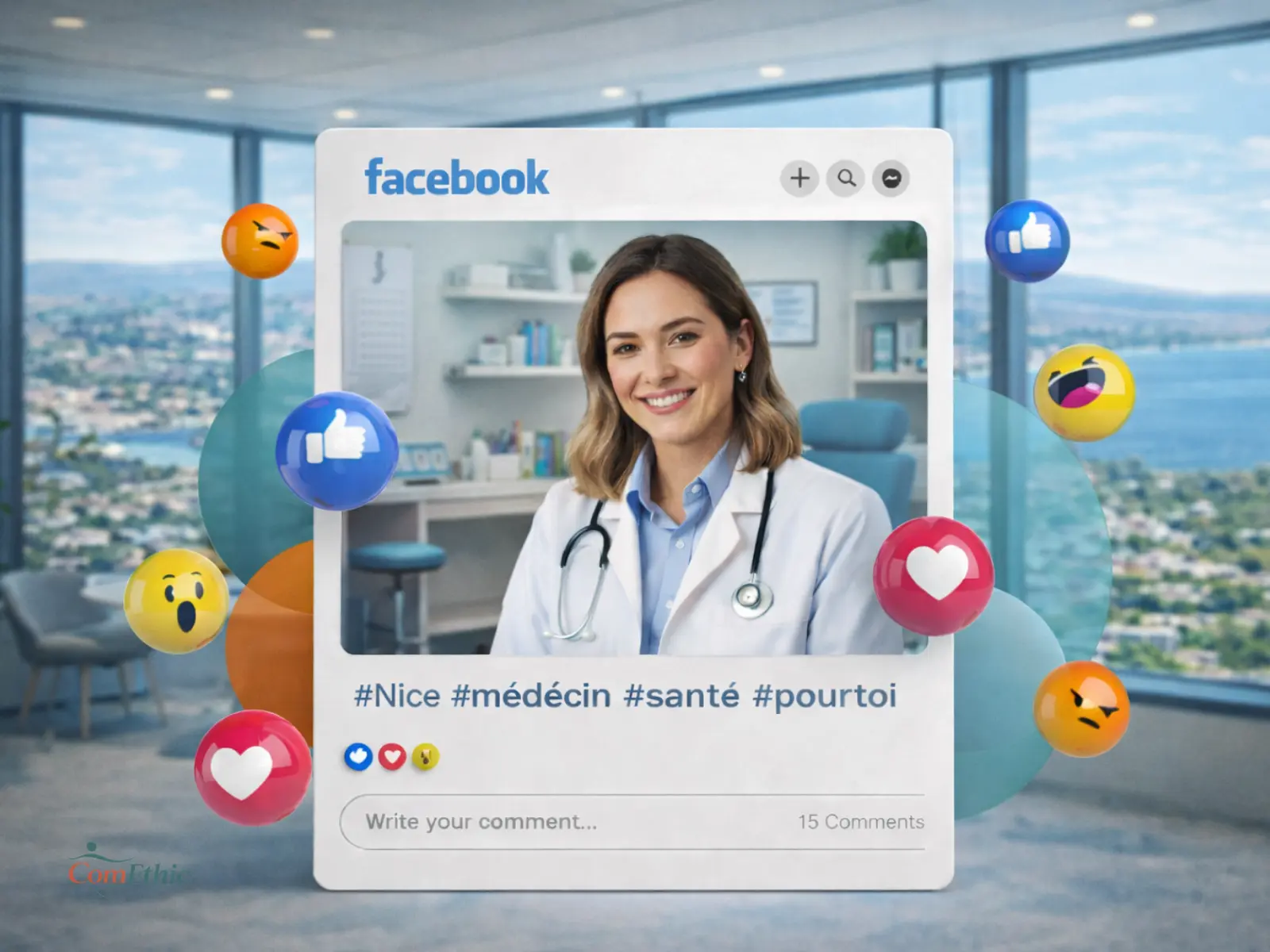 Facebook médecin : l'audience locale qui choisit son praticien par la recommandation Facebook médecin et audience locale : les patients de 35 à 65 ans utilisent les groupes de quartier et les recommandations entre proches pour choisir leur praticien