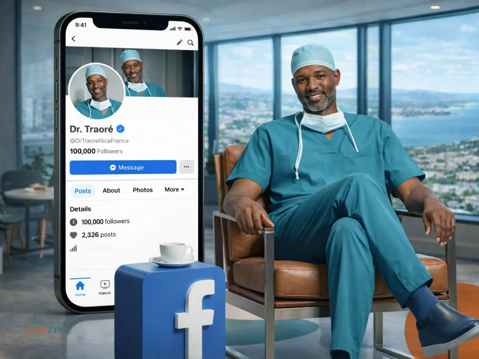 Facebook médecin : quand une page abandonnée parle plus fort qu'une page active Facebook médecin page abandonnée : les erreurs de communication qui transforment une page pro en vitrine vide et détruisent la crédibilité d'un cabinet médical
