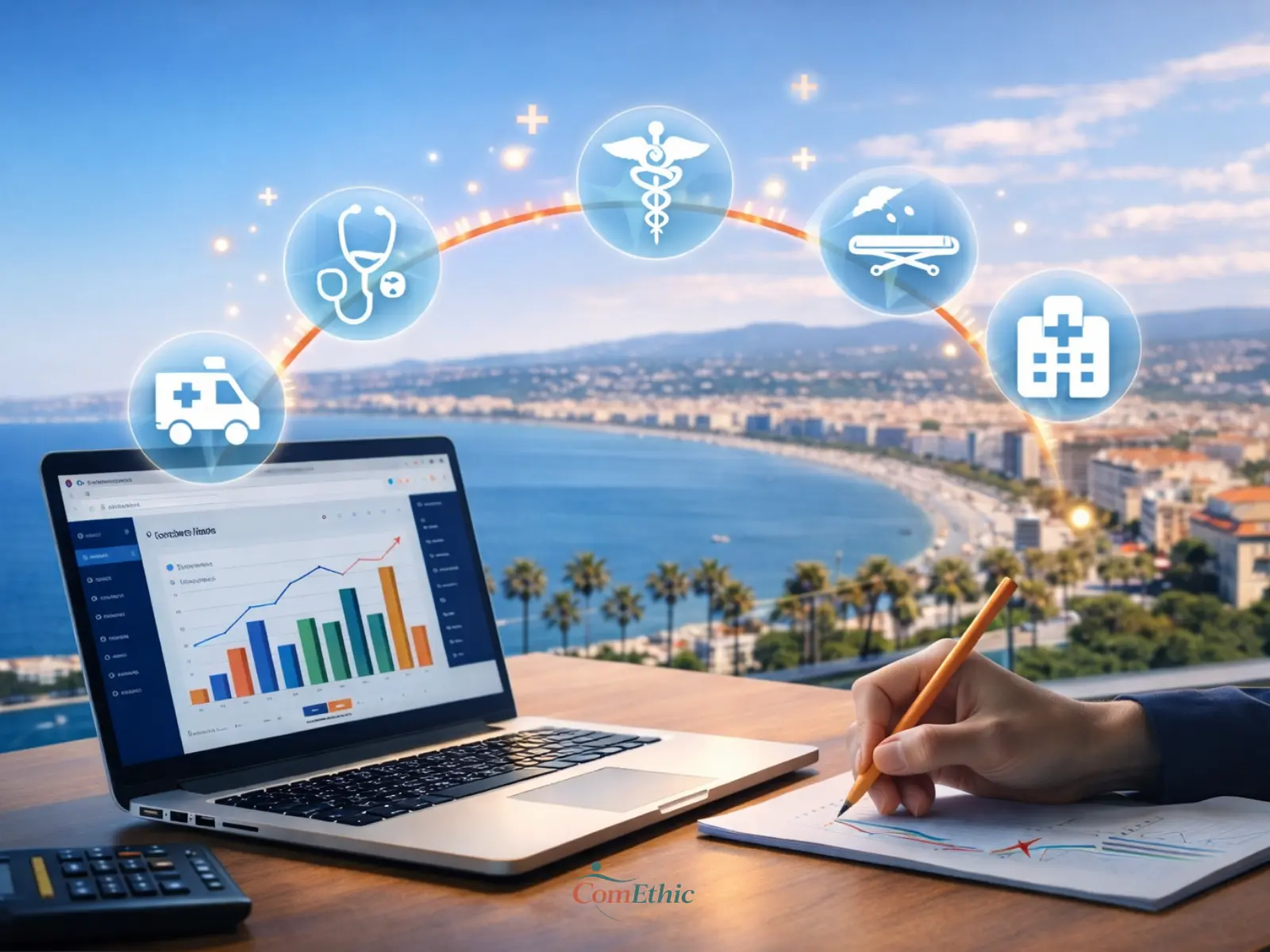Référencement Google clinique privée : structuration en clusters médicaux et hiérarchisation des spécialités