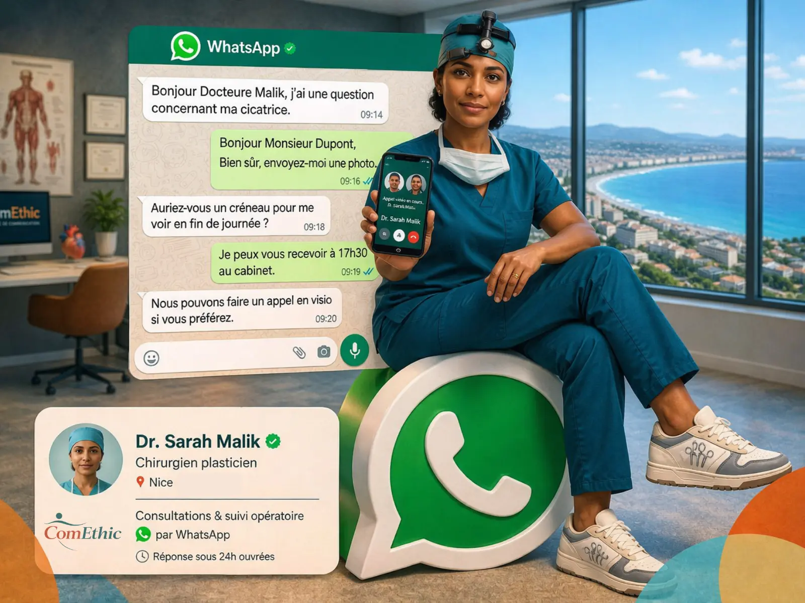 WhatsApp médecin et premier contact patient : pourquoi le canal le plus réactif de la communication médicale crée une attente que le praticien ne peut pas tenir seul